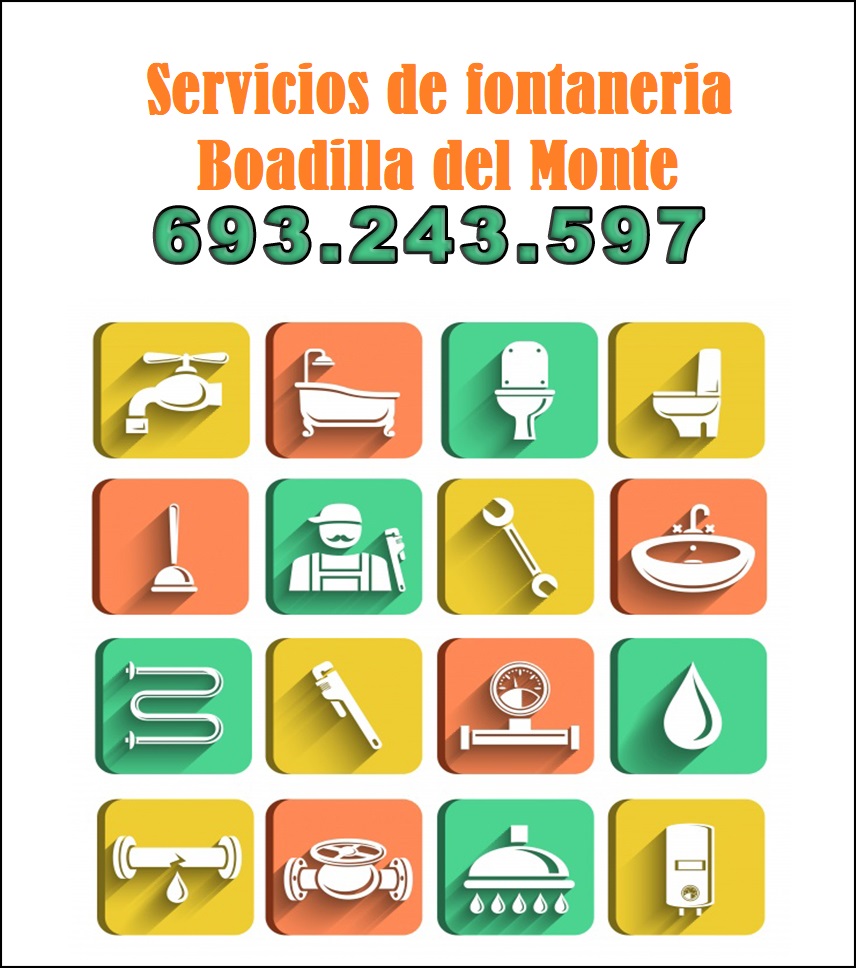 servicios de fontaneria en boadilla del monte